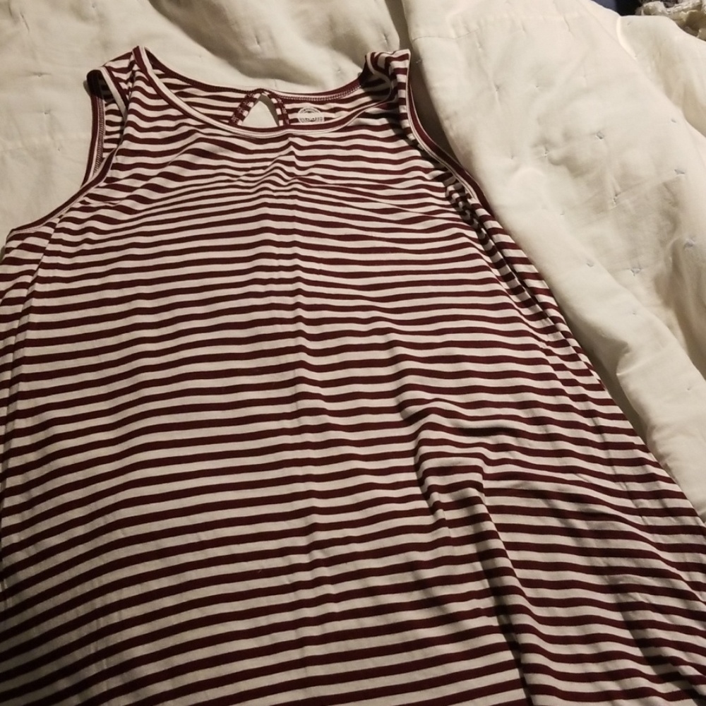 Flowy striped tank